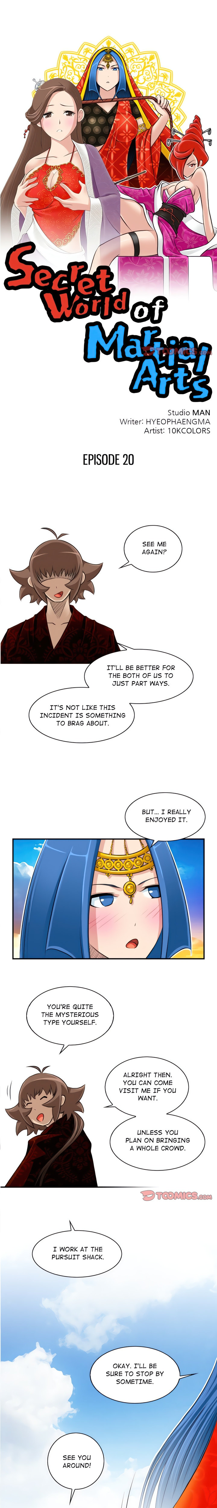 Secret World of Martial Arts - Chapter 20 Page 2