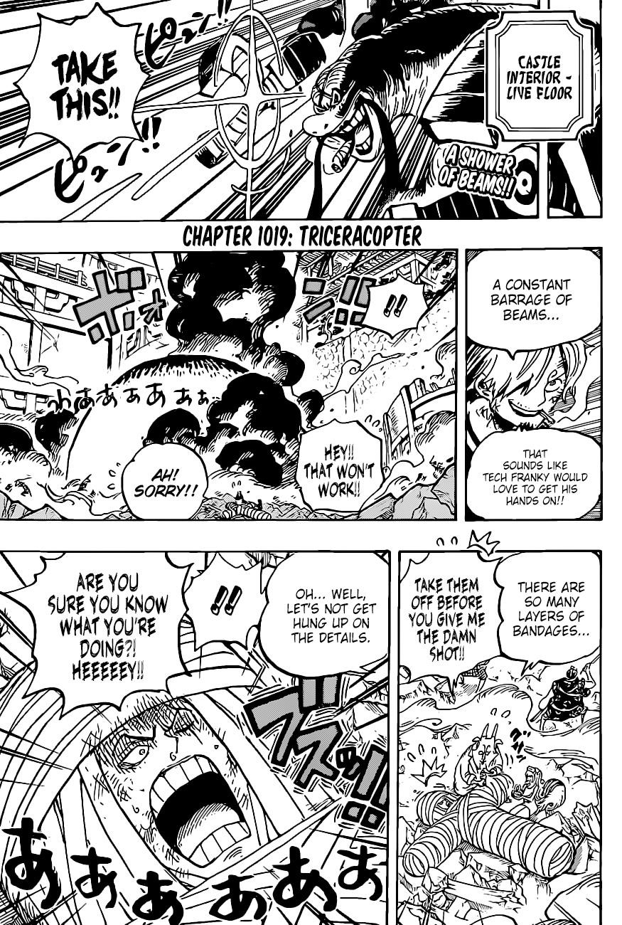 One Piece - Chapter 1019 Page 4