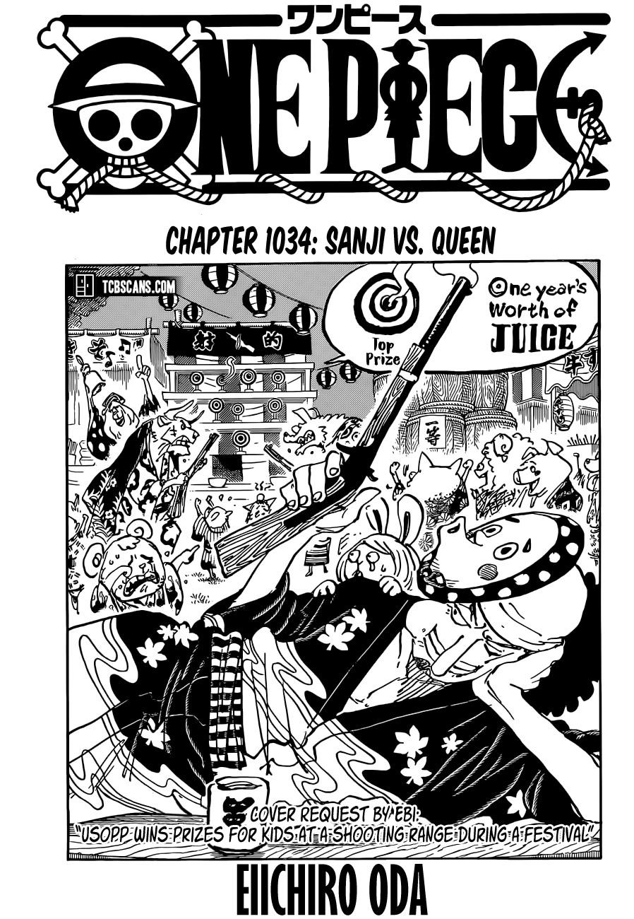 One Piece - Chapter 1034 Page 1