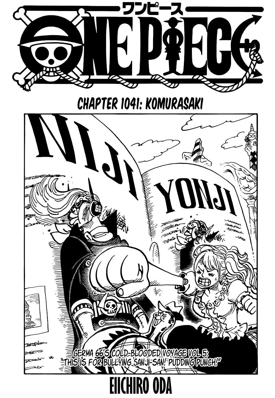 One Piece - Chapter 1041 Page 1