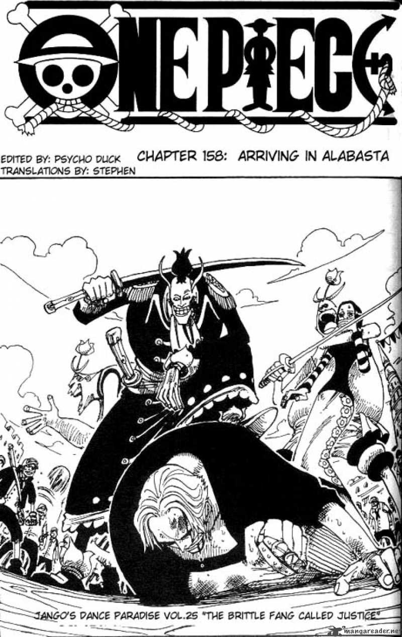 One Piece - Chapter 158 Page 1