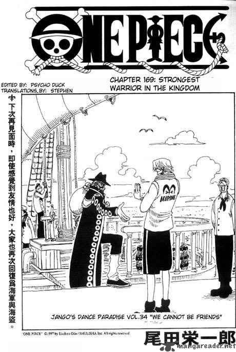 One Piece - Chapter 169 Page 1