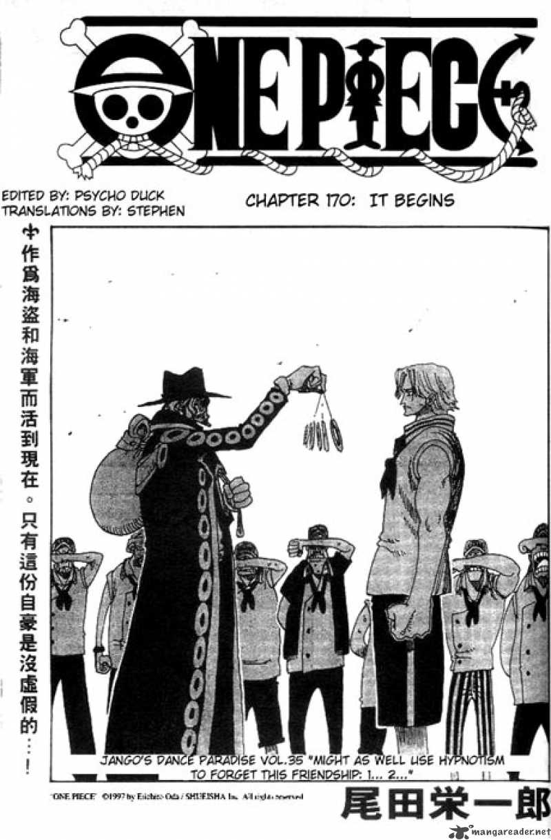 One Piece - Chapter 170 Page 1