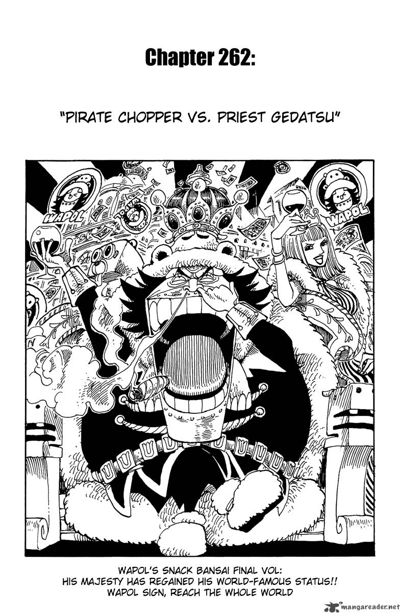 One Piece - Chapter 262 Page 1