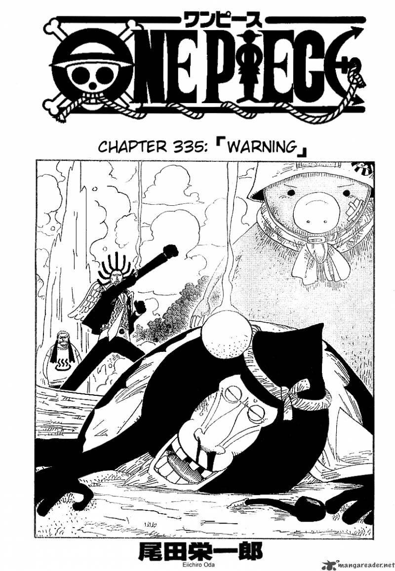 One Piece - Chapter 335 Page 1