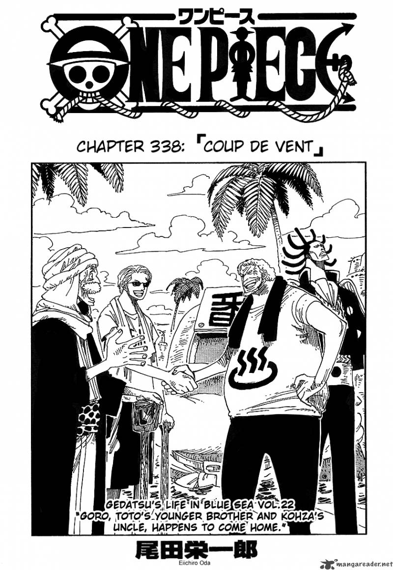 One Piece - Chapter 338 Page 1