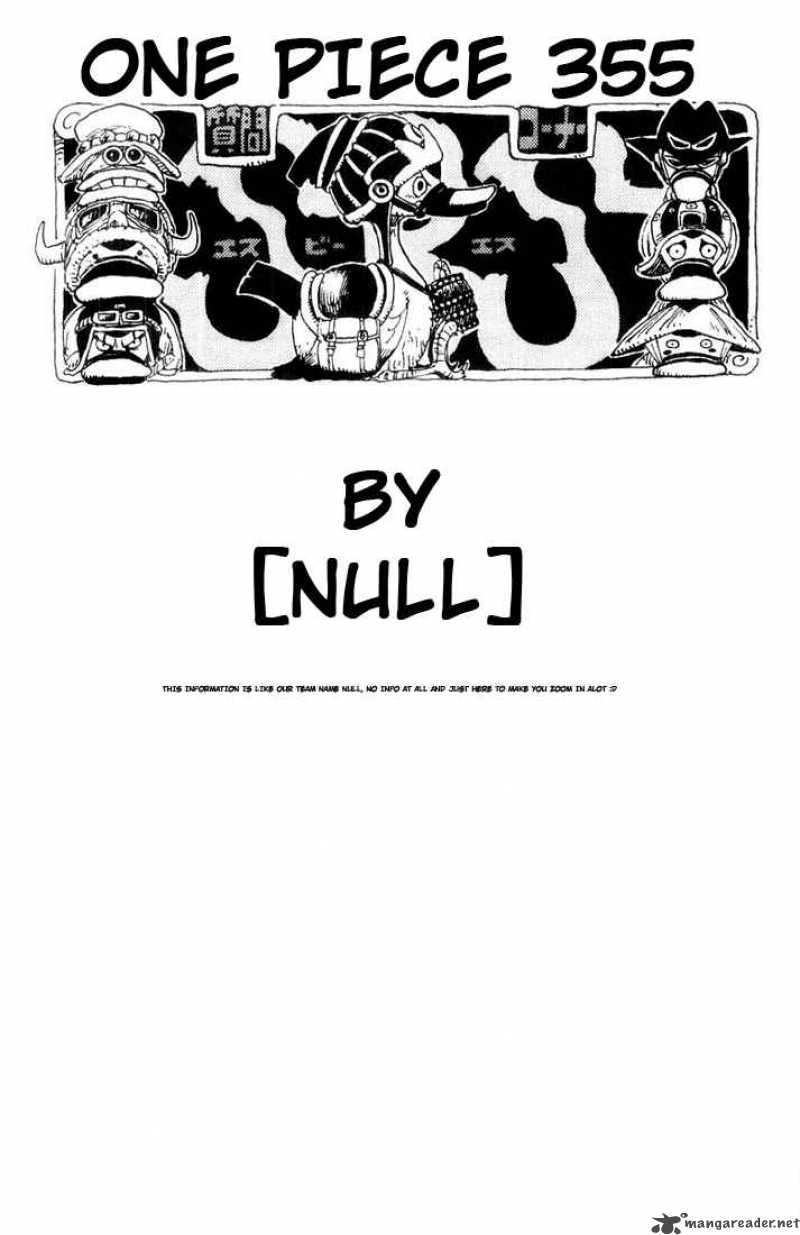 One Piece - Chapter 355 Page 19