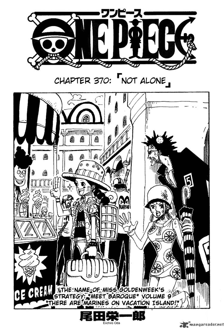 One Piece - Chapter 370 Page 1