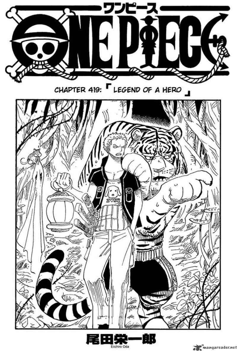 One Piece - Chapter 419 Page 1