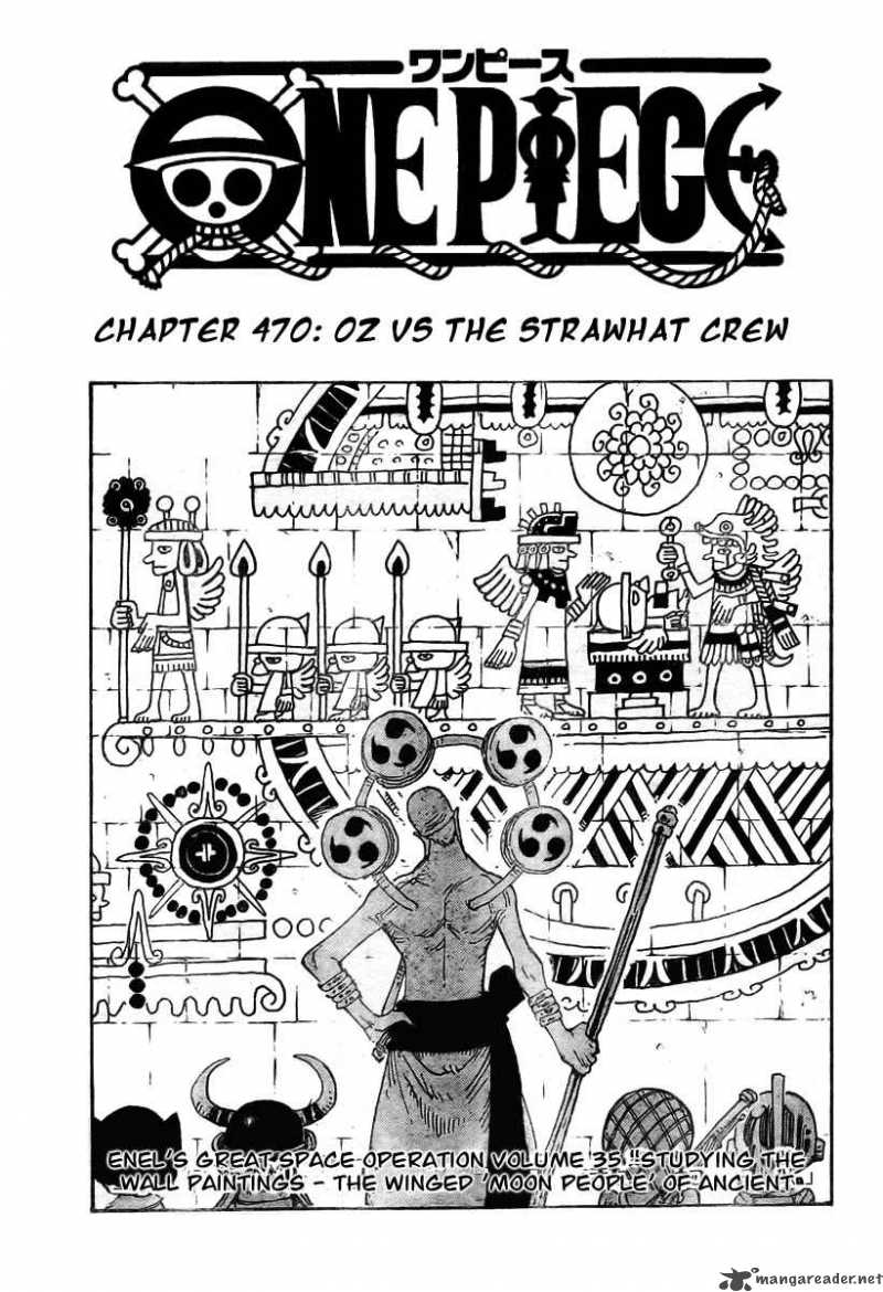 One Piece - Chapter 470 Page 1