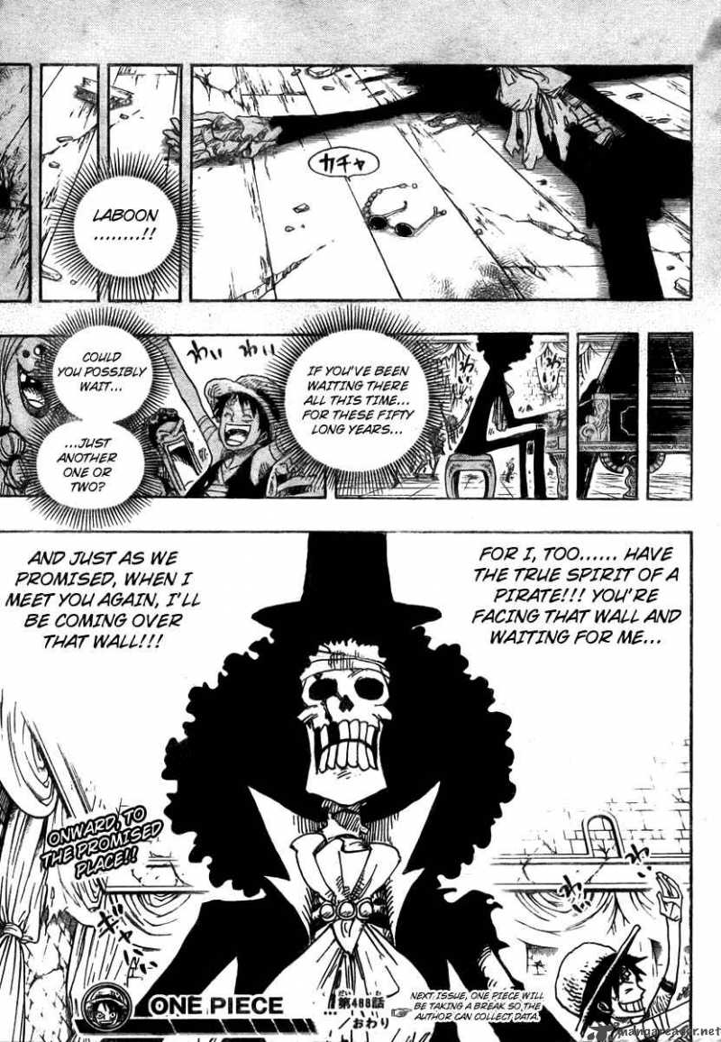 One Piece - Chapter 488 Page 20