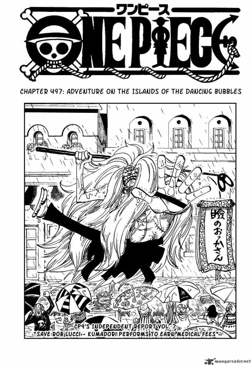 One Piece - Chapter 497 Page 1