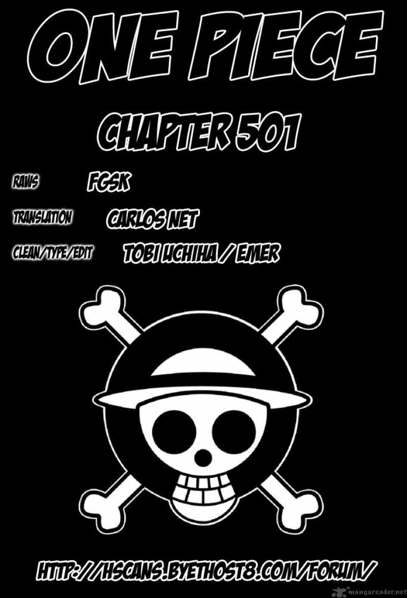 One Piece - Chapter 501 Page 1