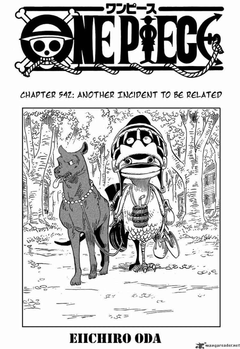 One Piece - Chapter 542 Page 1