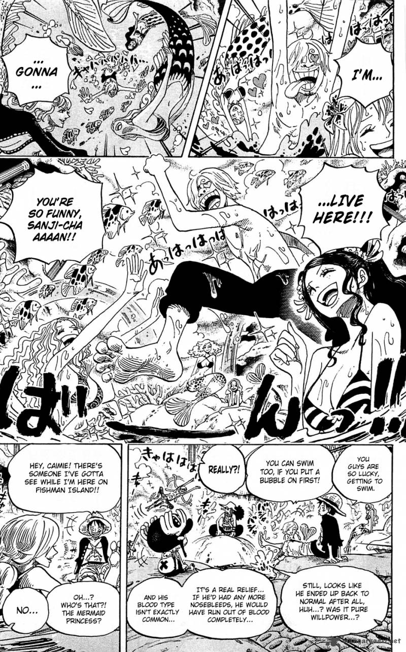 One Piece - Chapter 609 Page 4