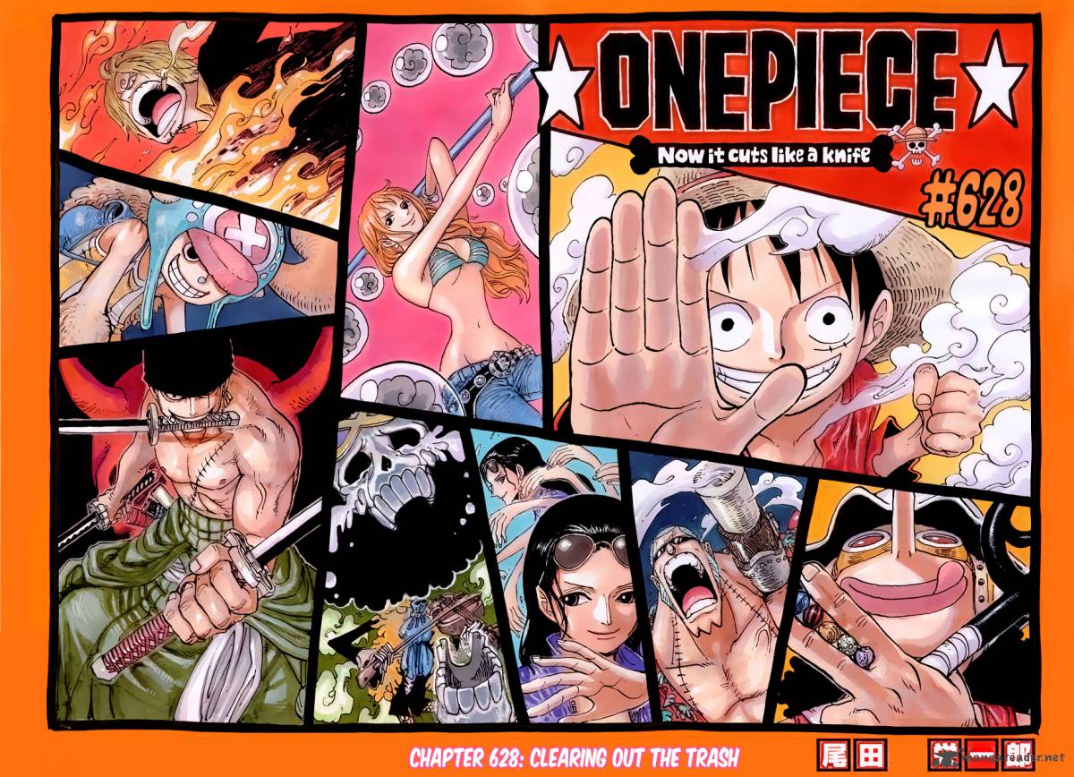 One Piece - Chapter 628 Page 2