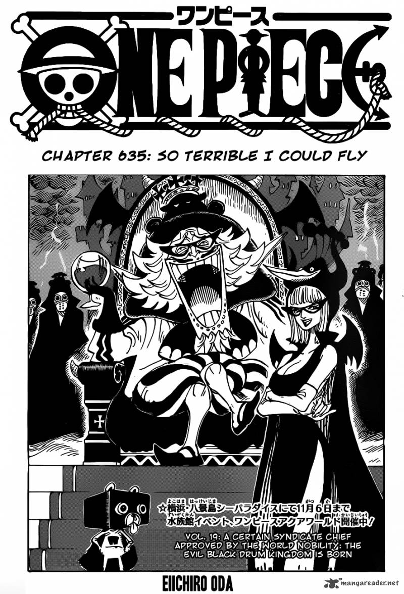 One Piece - Chapter 635 Page 1