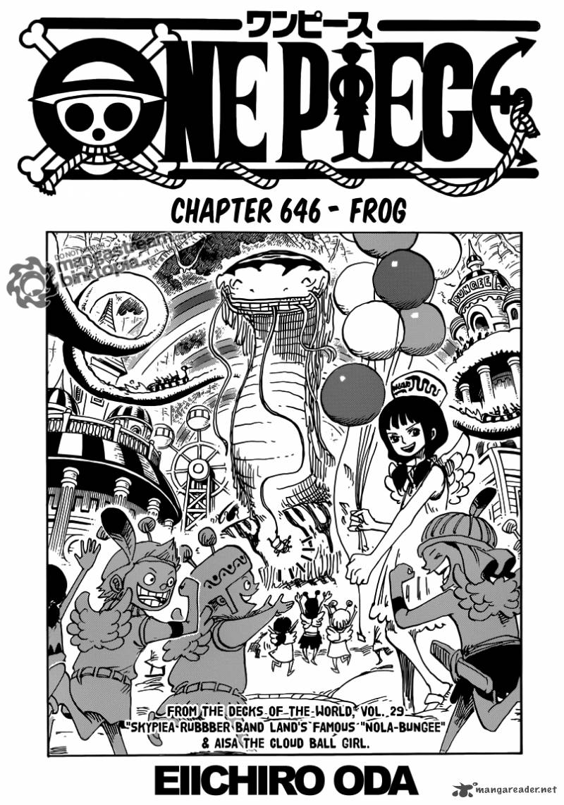 One Piece - Chapter 646 Page 1