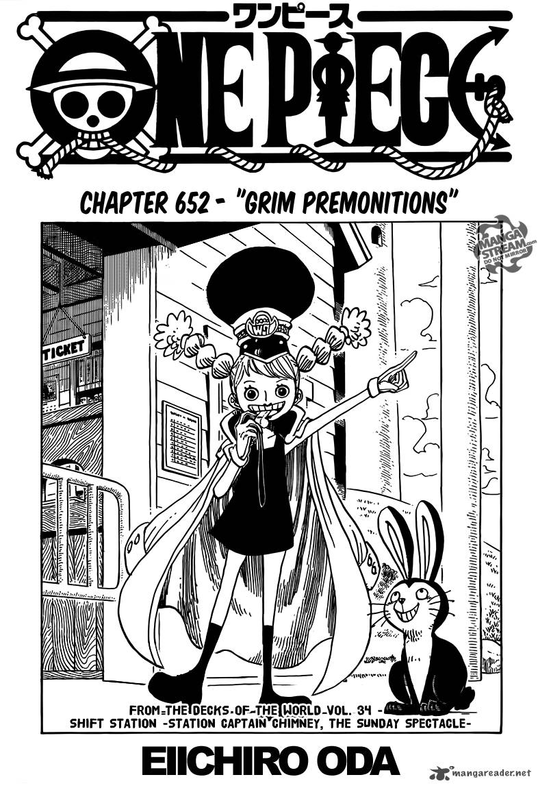 One Piece - Chapter 652 Page 1