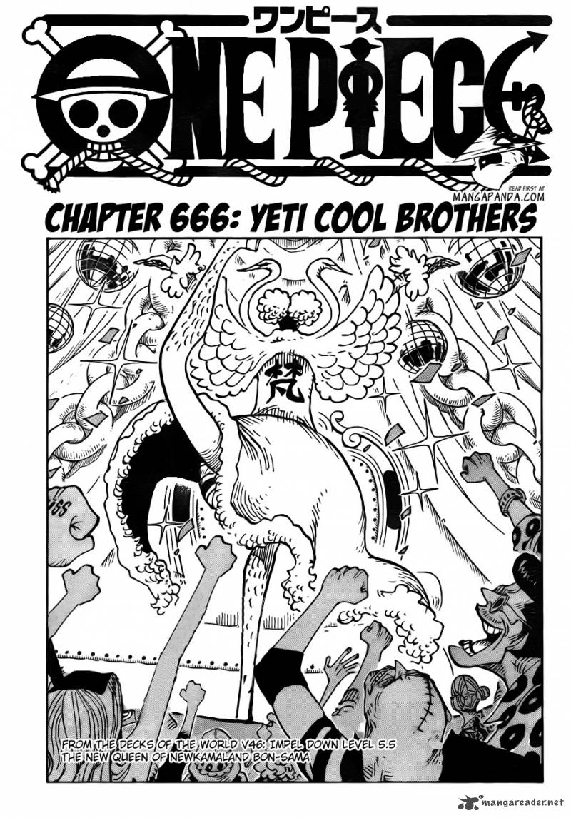 One Piece - Chapter 666 Page 1