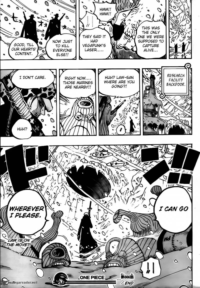 One Piece - Chapter 666 Page 17