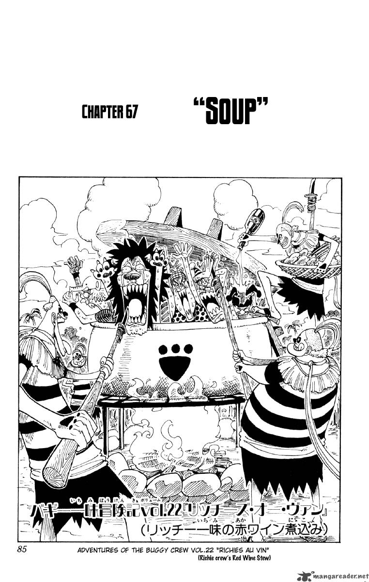 One Piece - Chapter 67 Page 1