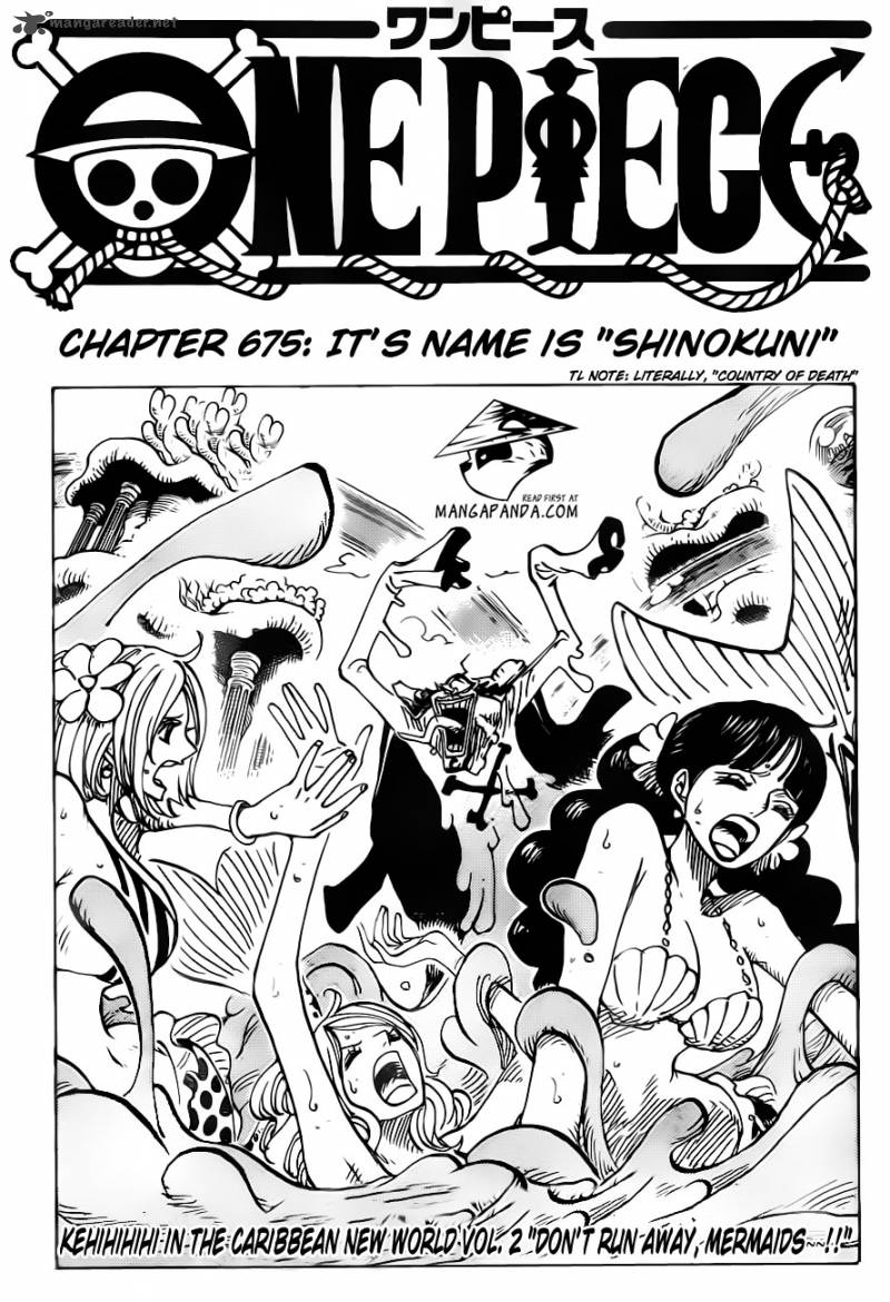 One Piece - Chapter 675 Page 1