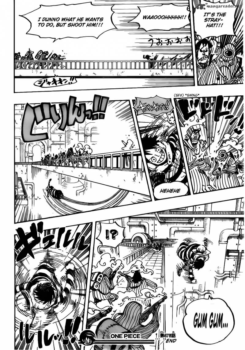 One Piece - Chapter 678 Page 17