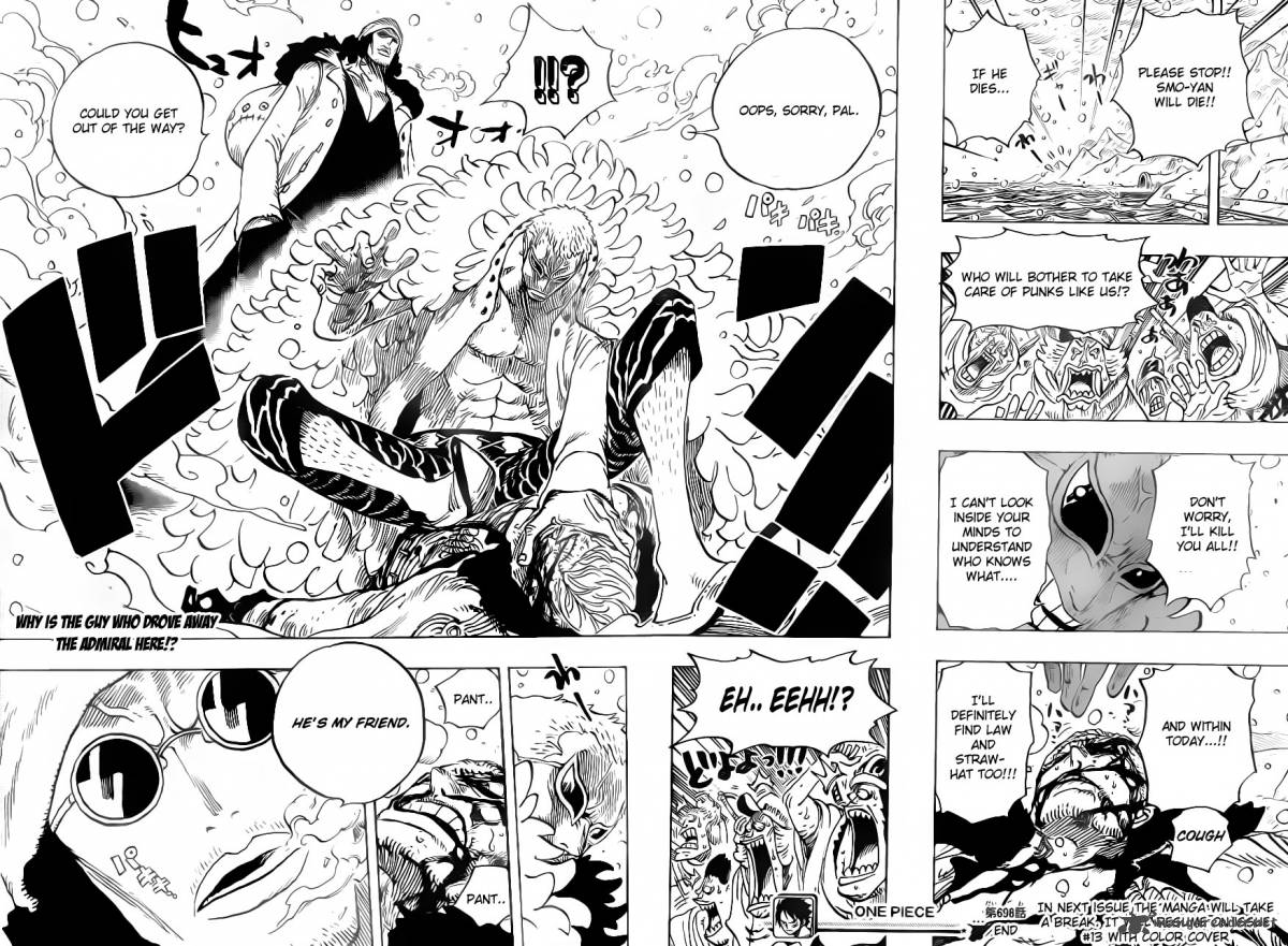 One Piece - Chapter 698 Page 20