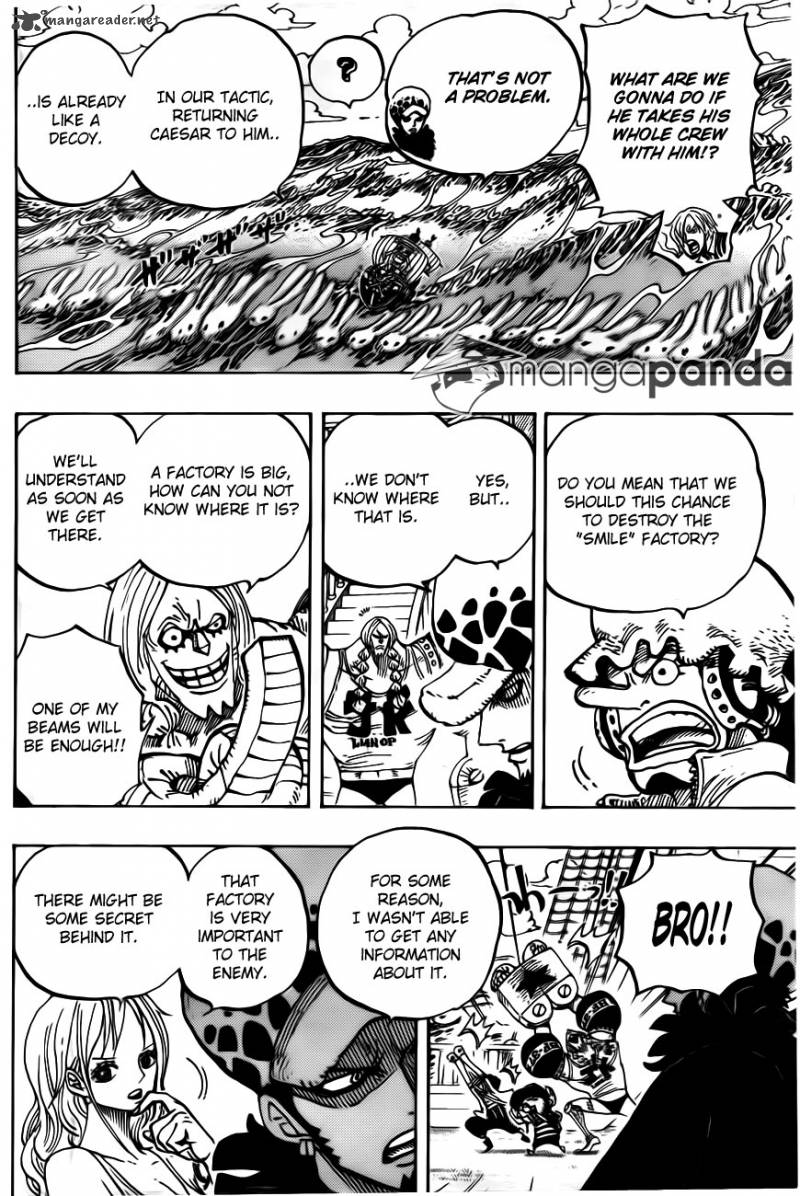 One Piece - Chapter 700 Page 11