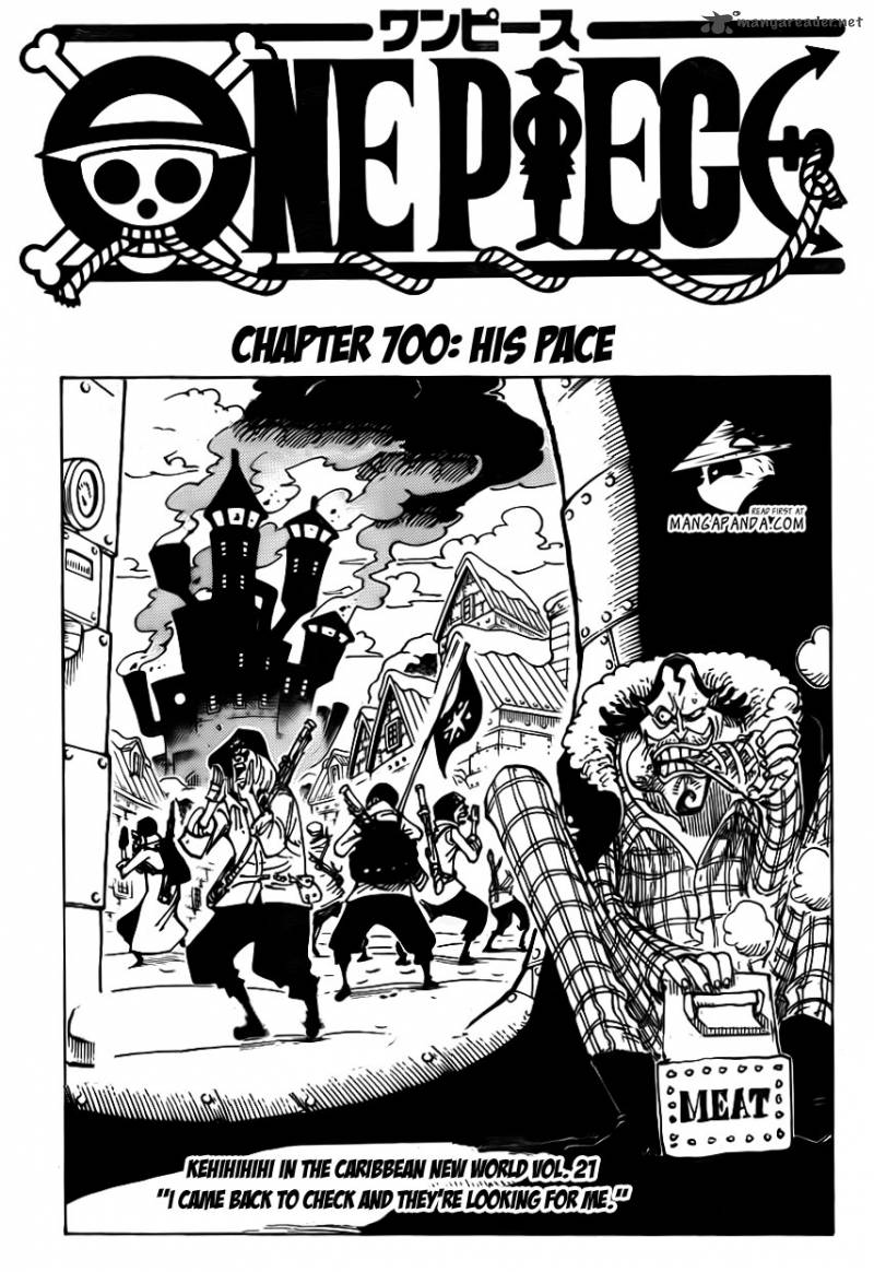 One Piece - Chapter 700 Page 4