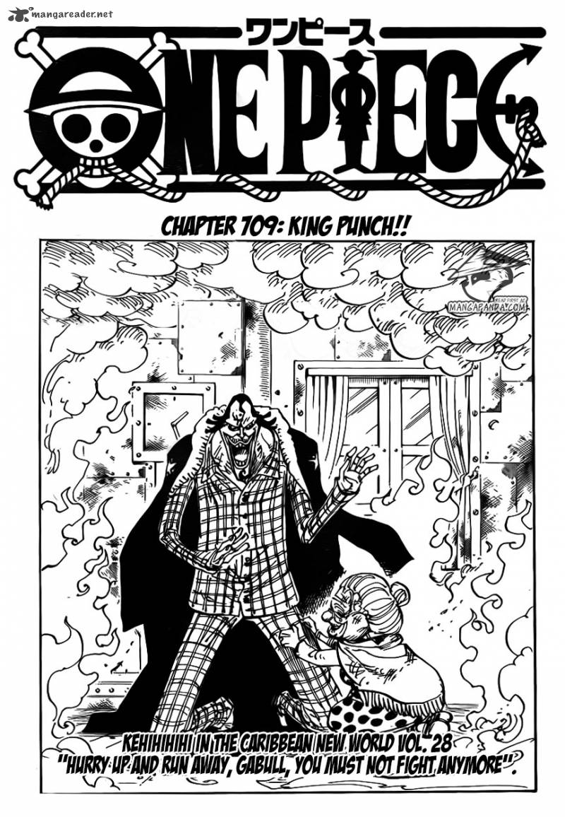 One Piece - Chapter 709 Page 3