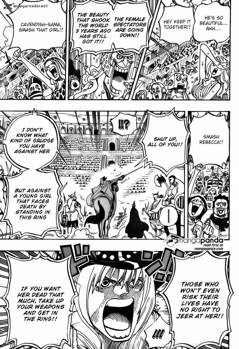 One Piece - Chapter 722 Page 7