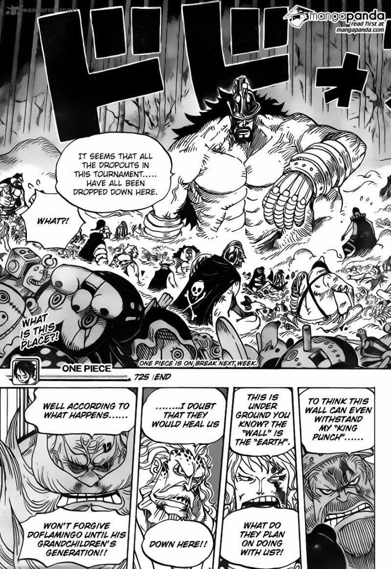 One Piece - Chapter 725 Page 19