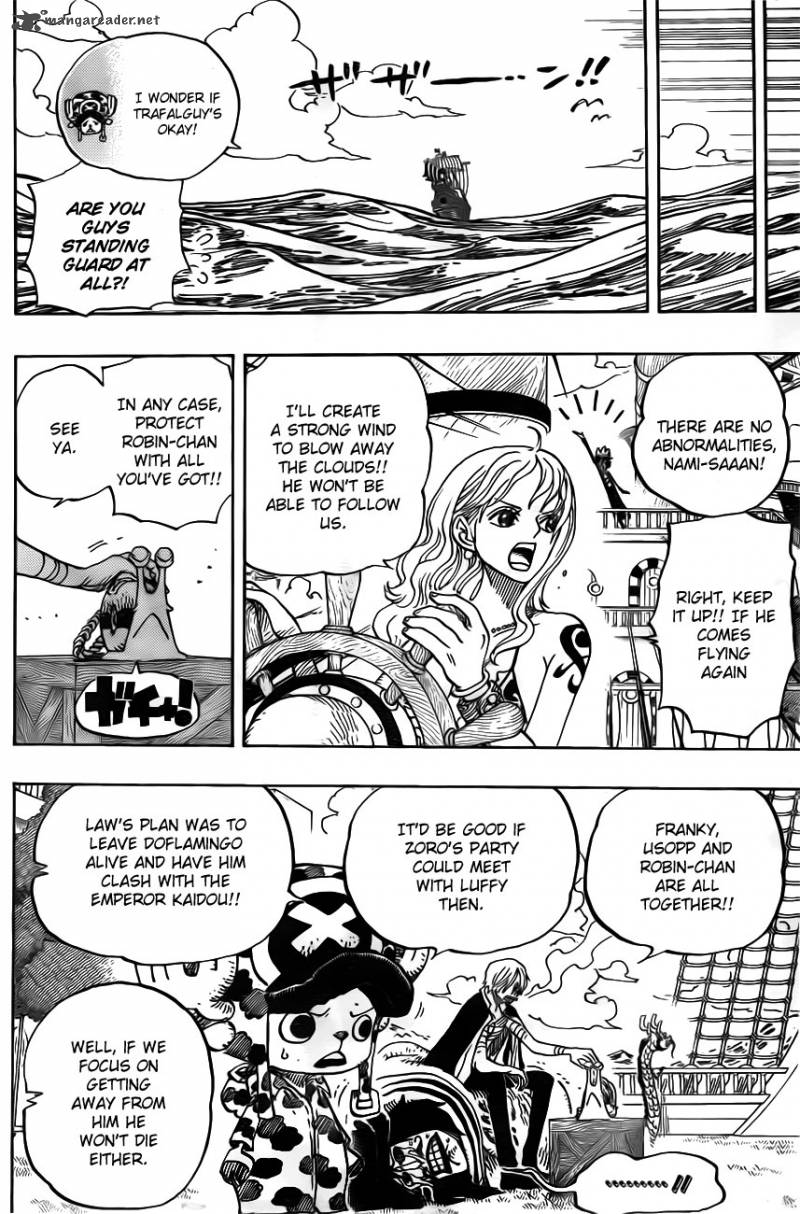 One Piece - Chapter 725 Page 6