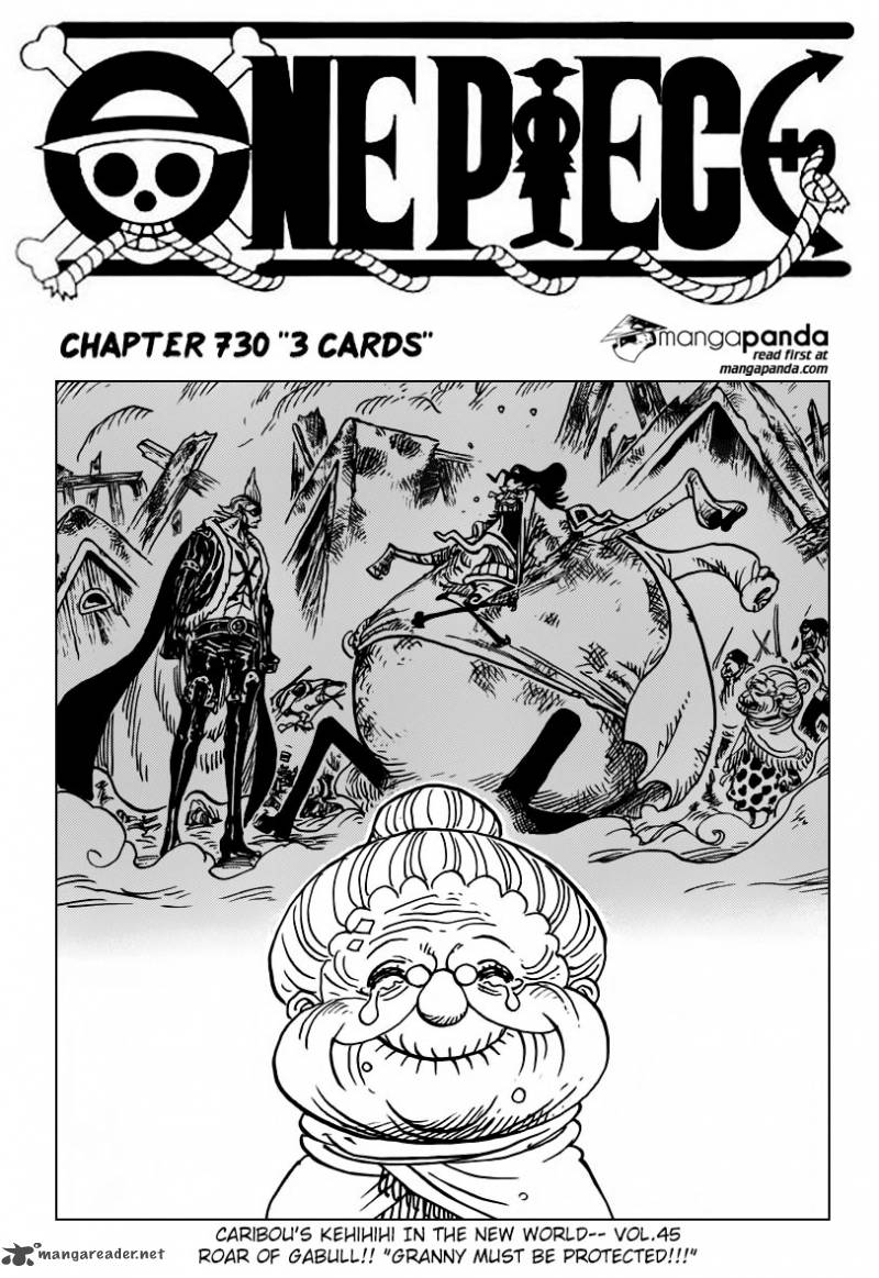 One Piece - Chapter 730 Page 3