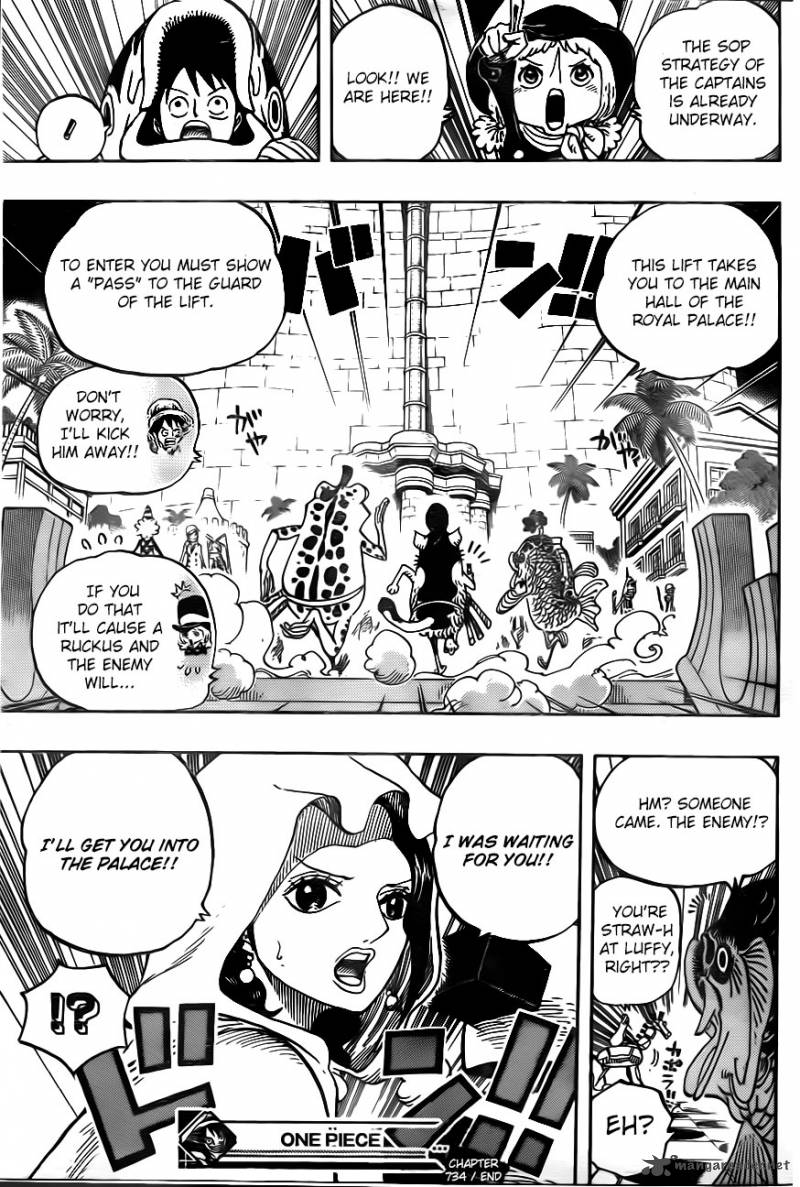 One Piece - Chapter 734 Page 20