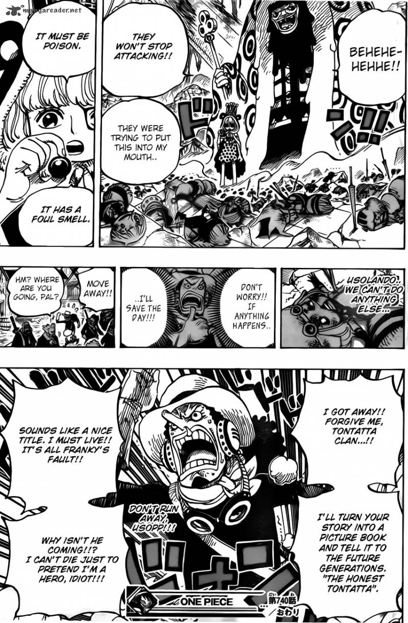 One Piece - Chapter 740 Page 21