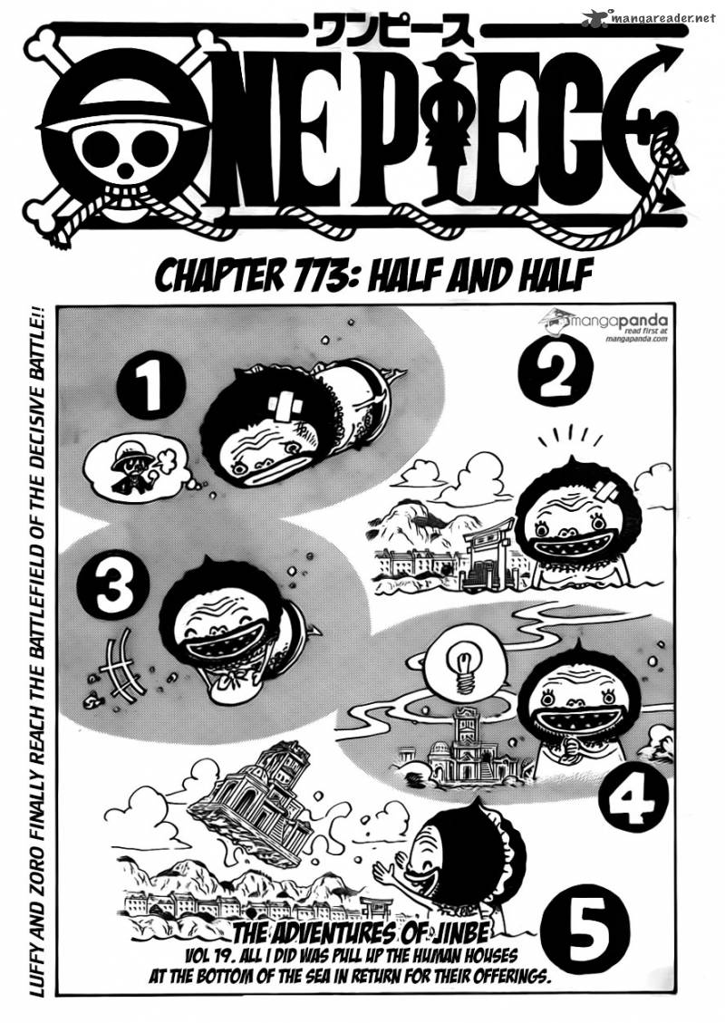 One Piece - Chapter 773 Page 1