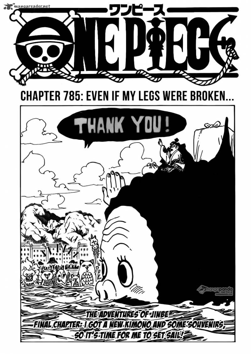 One Piece - Chapter 785 Page 1