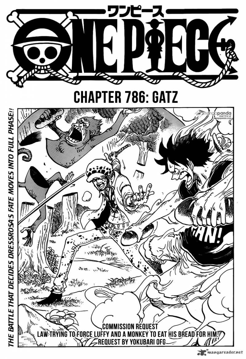 One Piece - Chapter 786 Page 1