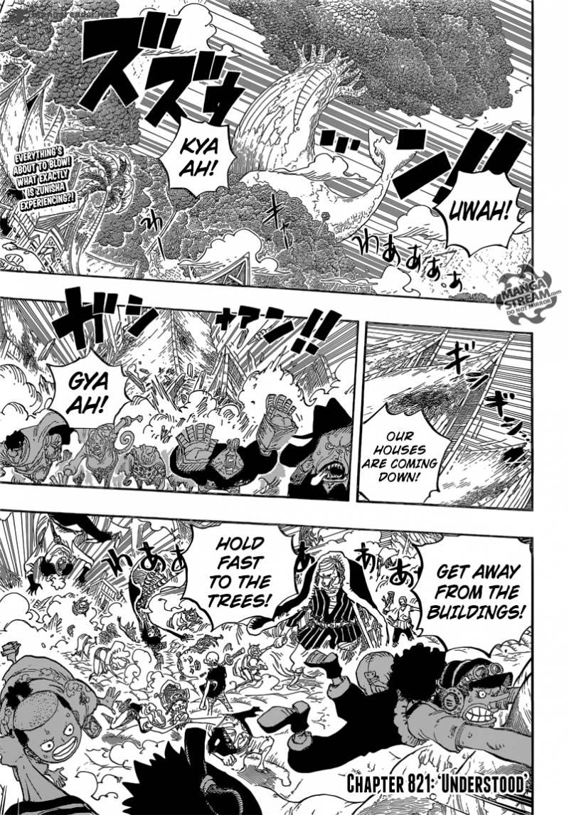 One Piece - Chapter 821 Page 5