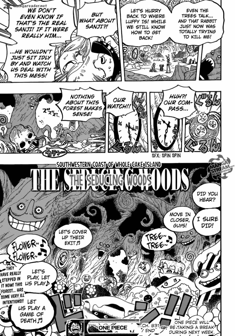 One Piece - Chapter 831 Page 19