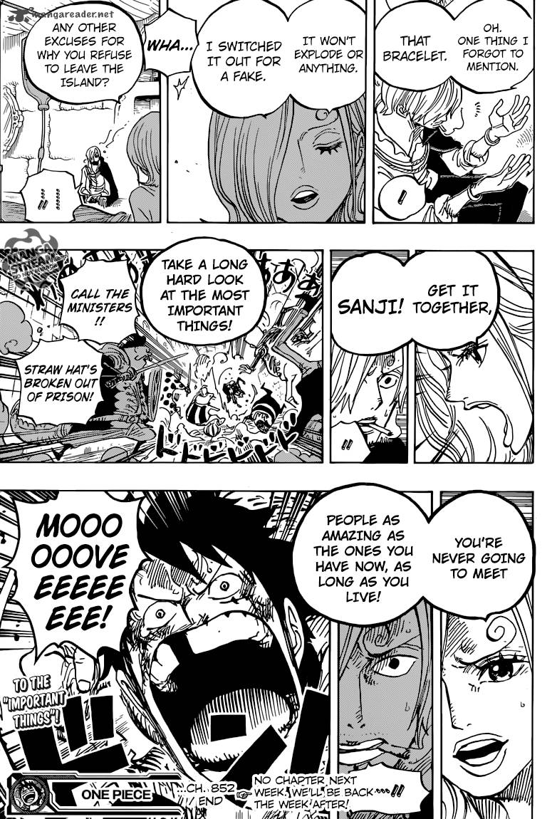 One Piece - Chapter 852 Page 17