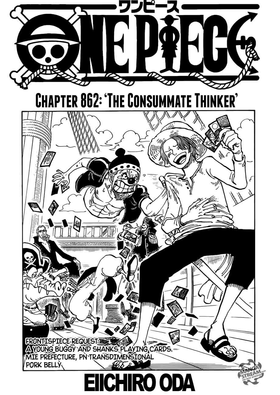 One Piece - Chapter 862 Page 1