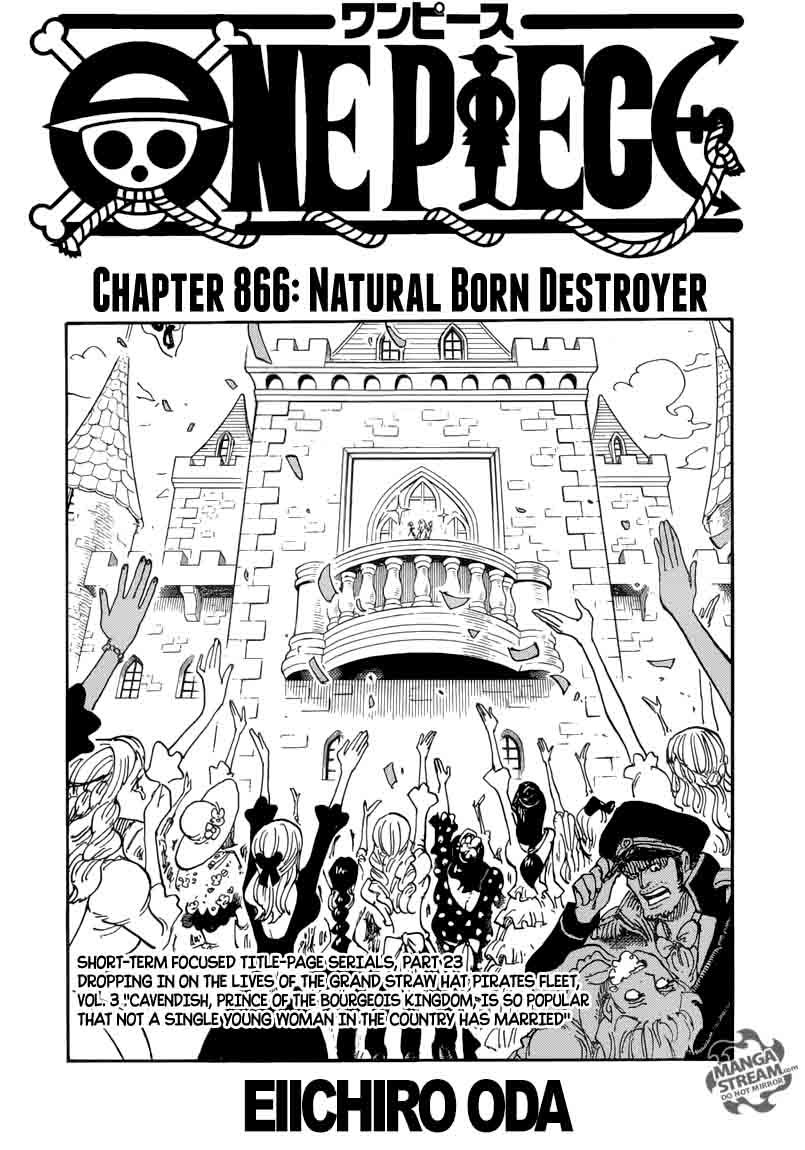 One Piece - Chapter 866 Page 1