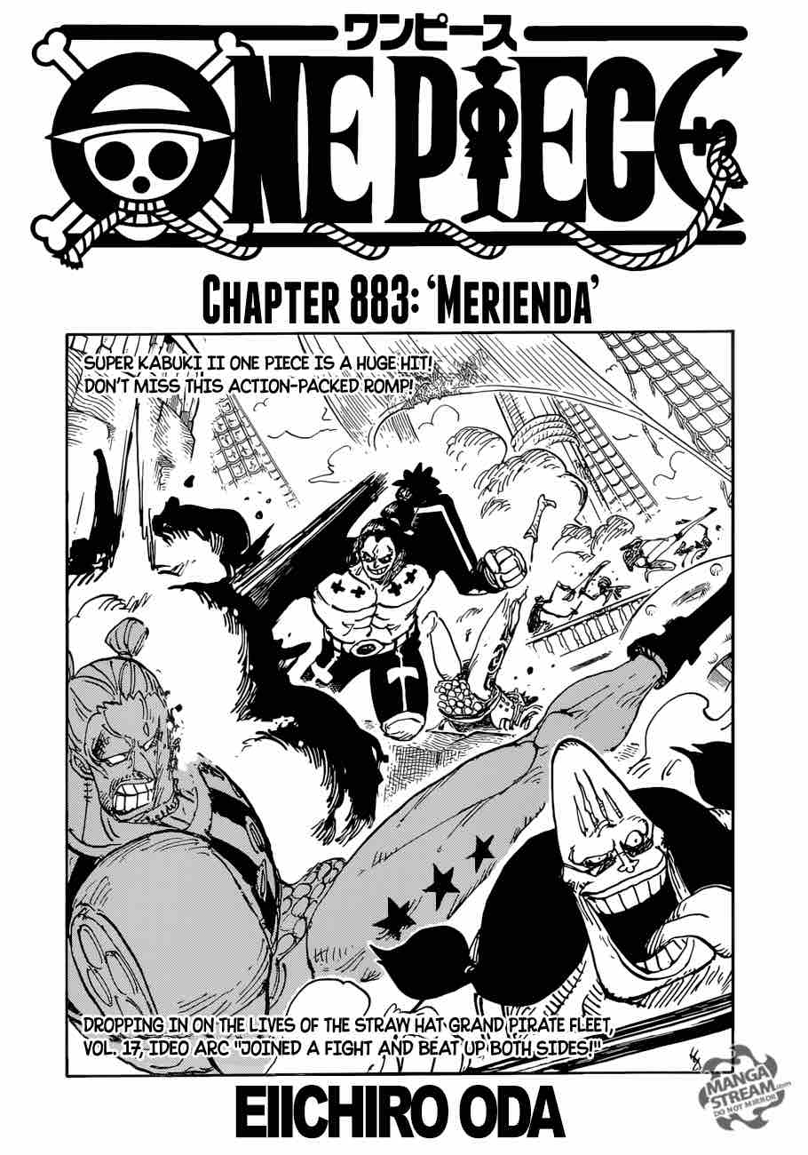 One Piece - Chapter 883 Page 1