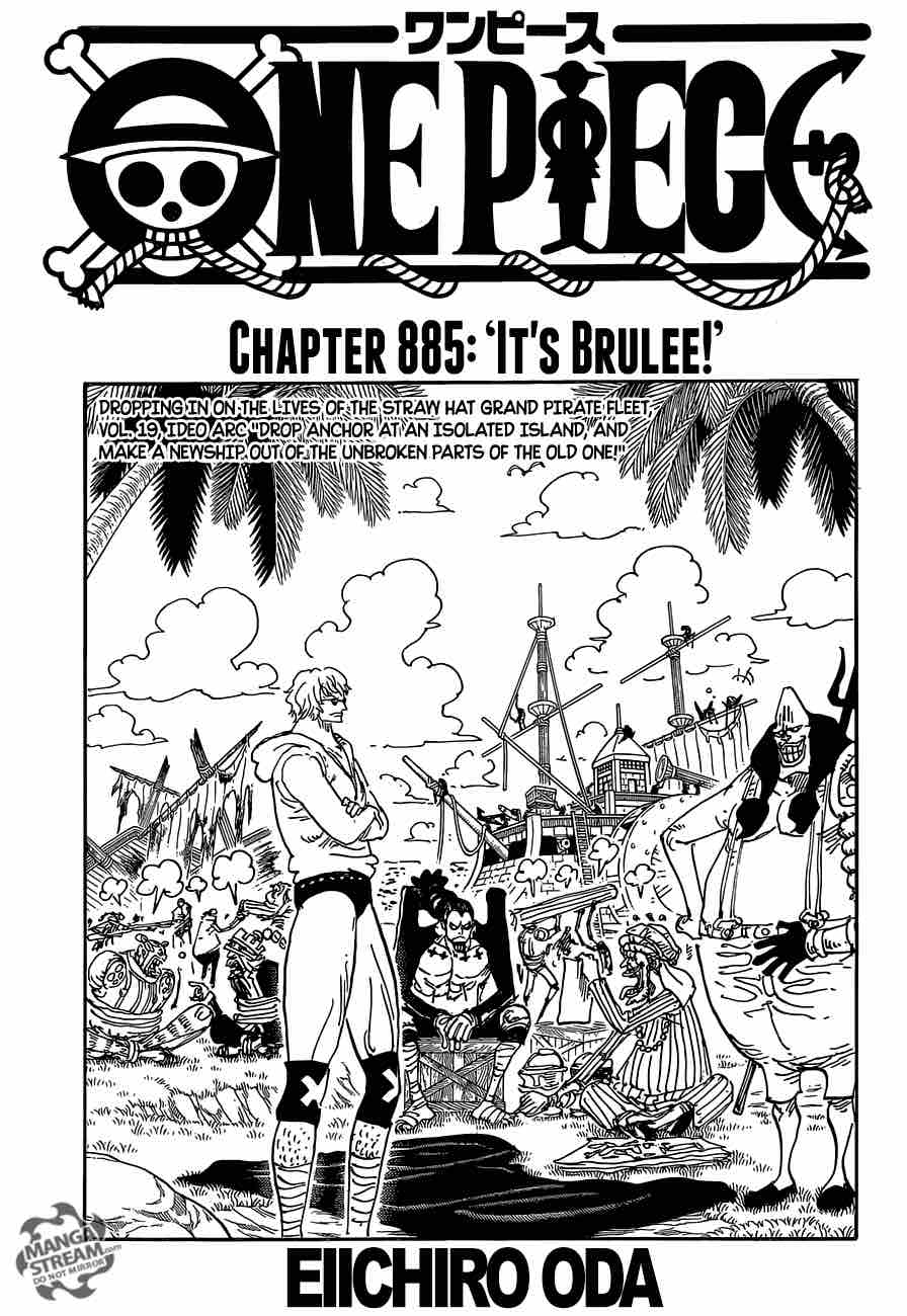 One Piece - Chapter 885 Page 1