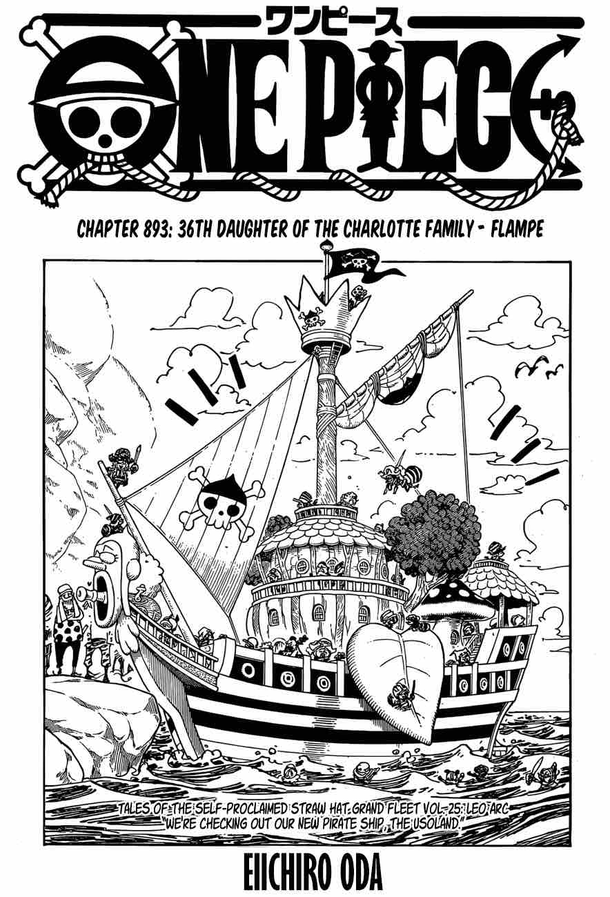 One Piece - Chapter 893 Page 1