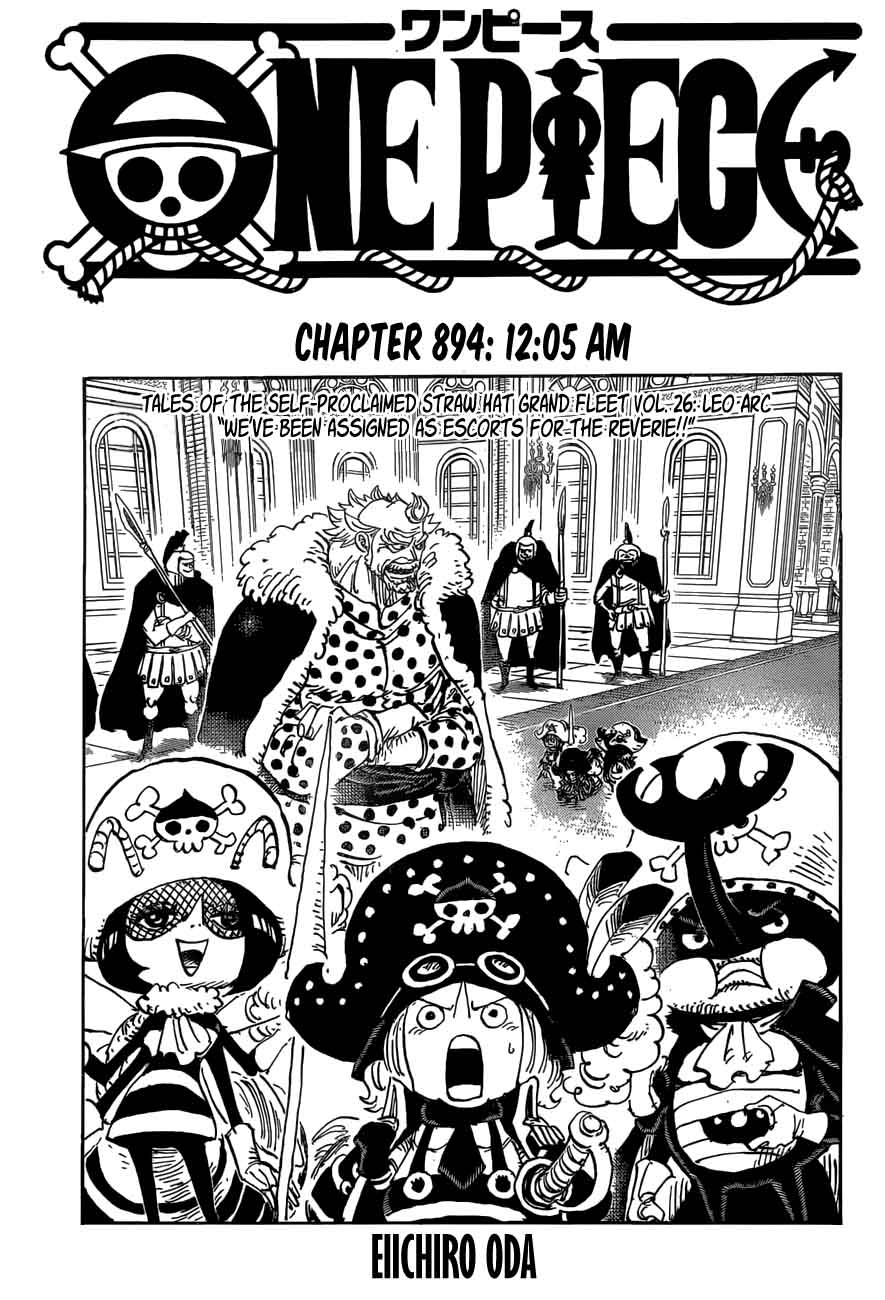 One Piece - Chapter 894 Page 1